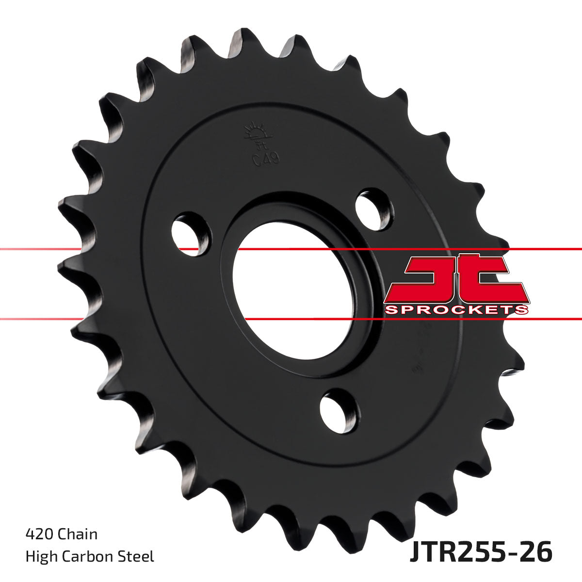 Corona JT Sprockets Acero JTR255.26
