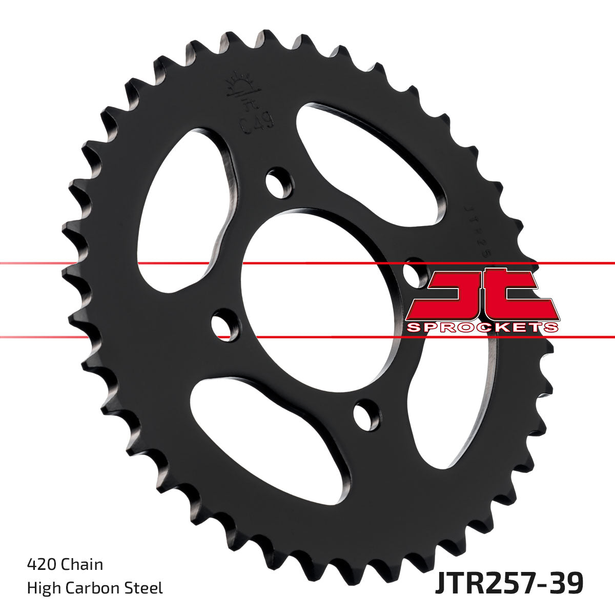 Corona JT Sprockets Acero JTR257.39
