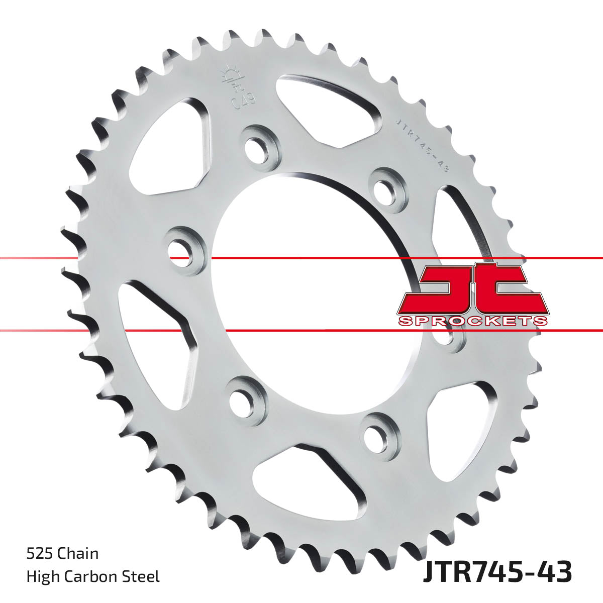 Corona JT Sprockets Acero JTR745.43