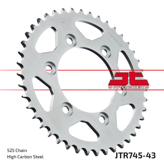 Corona JT Sprockets Acero JTR745.43