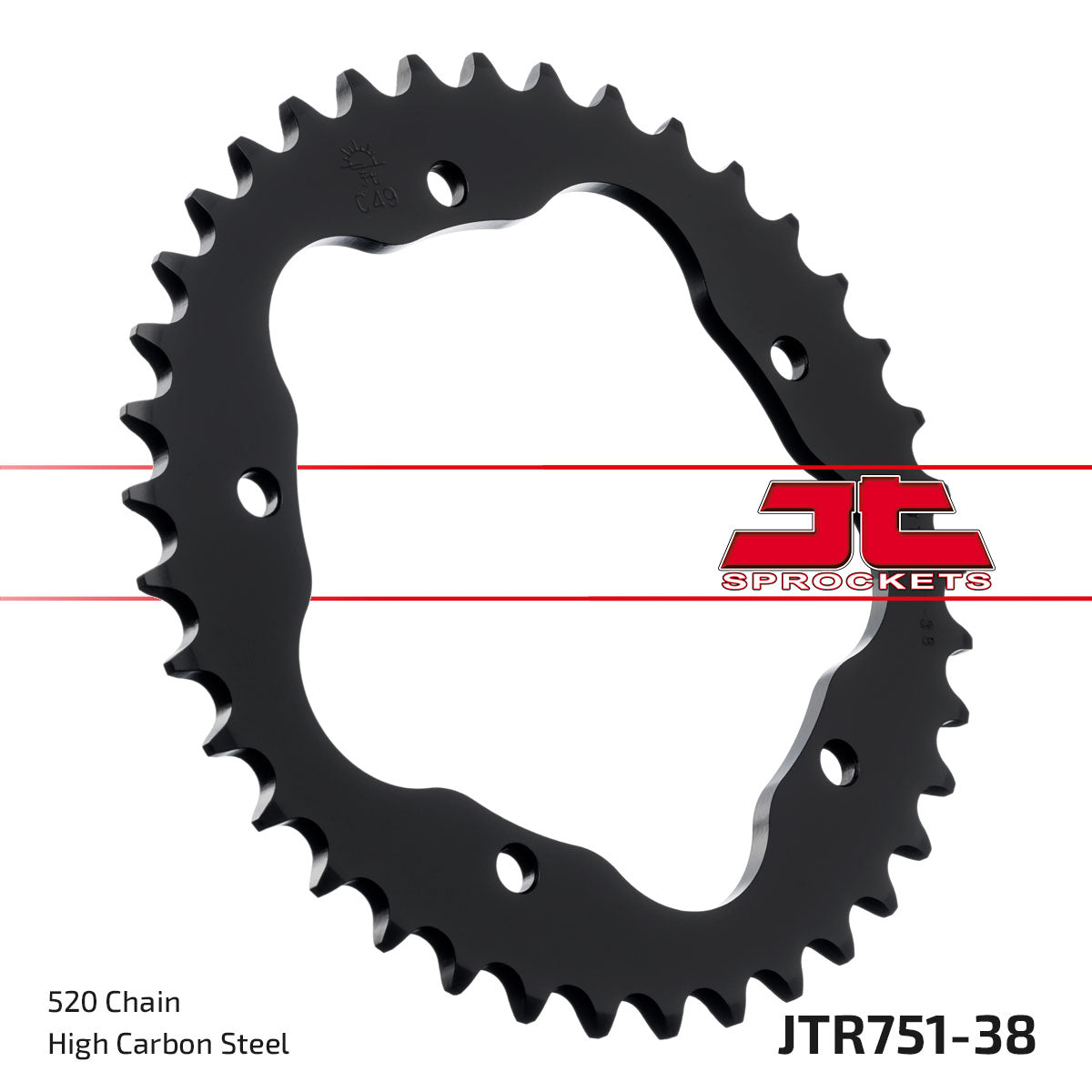 Corona JT Sprockets Acero JTR751.38