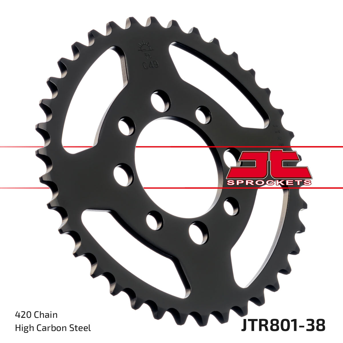 Corona JT Sprockets Acero JTR801.38