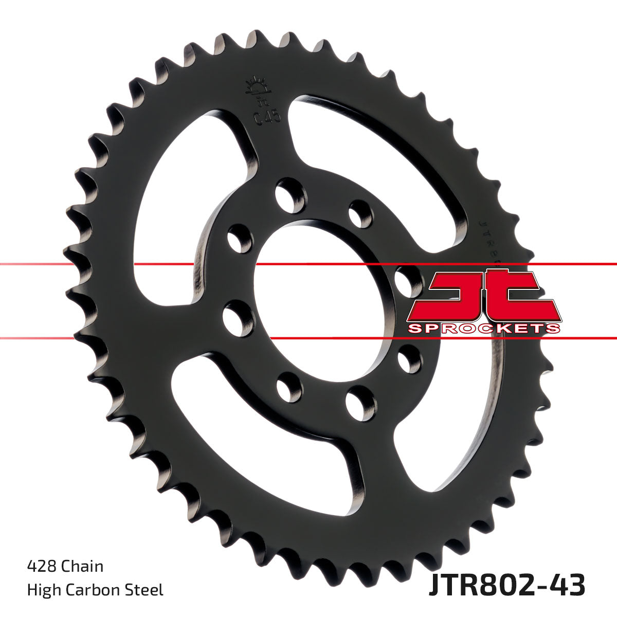 Corona JT Sprockets Acero JTR802.43