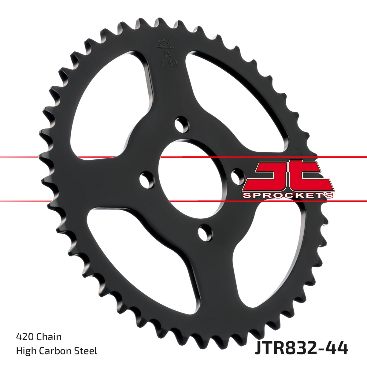 Corona JT Sprockets Acero JTR832.44