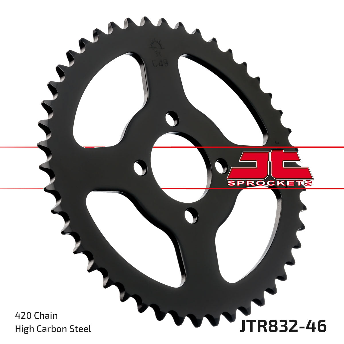 Corona JT Sprockets Acero JTR832.46