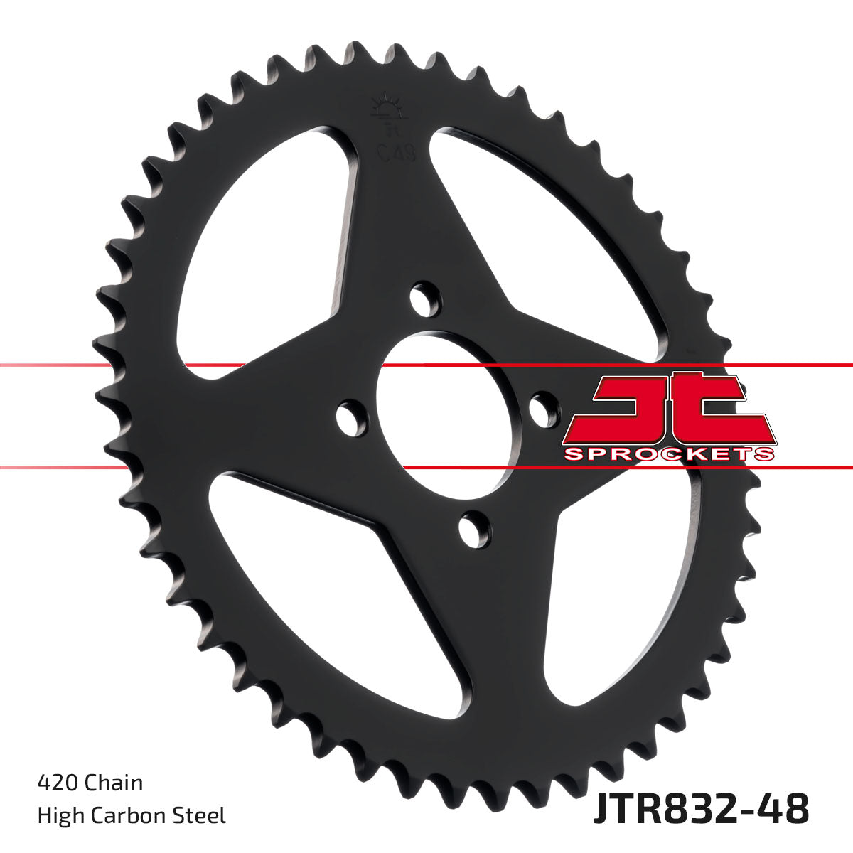Corona JT Sprockets Acero JTR832.48