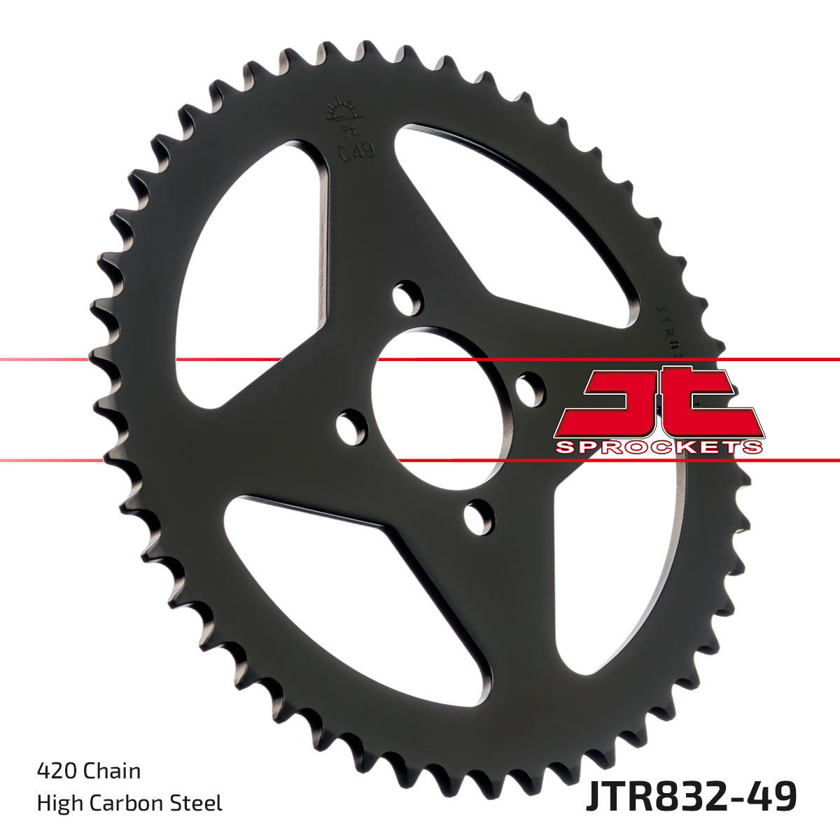 Corona JT Sprockets Acero JTR832.49