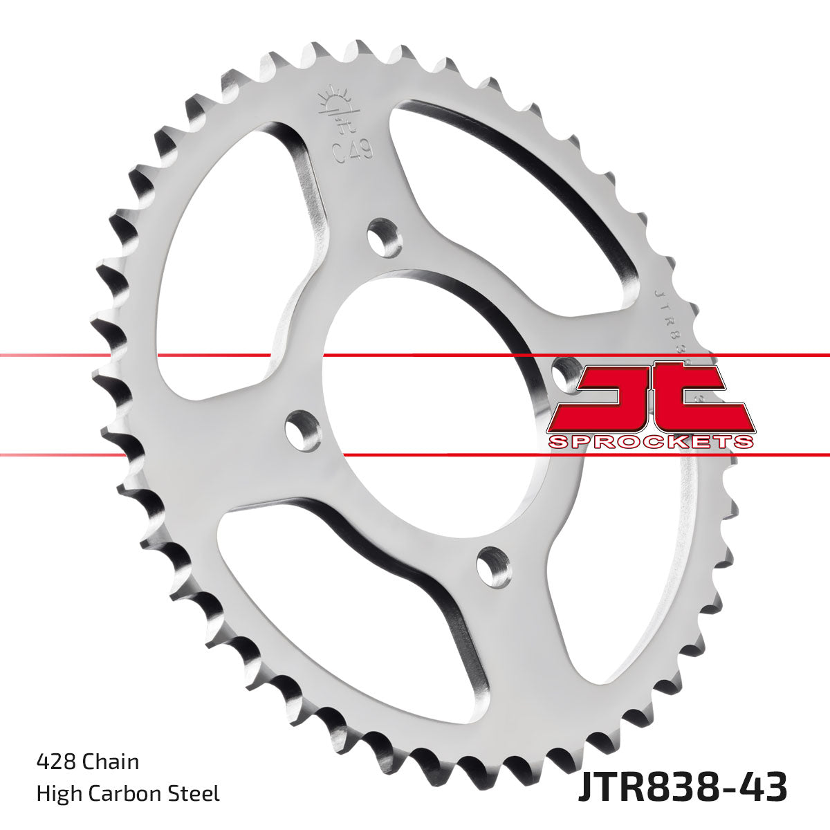 Corona JT Sprockets Acero JTR838.43