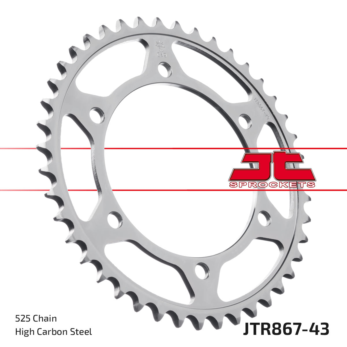 Corona JT Sprockets Acero JTR867.43