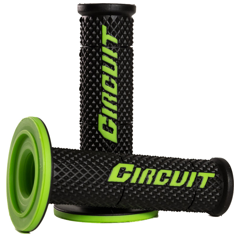 Puños Circuit V Negro / Verde