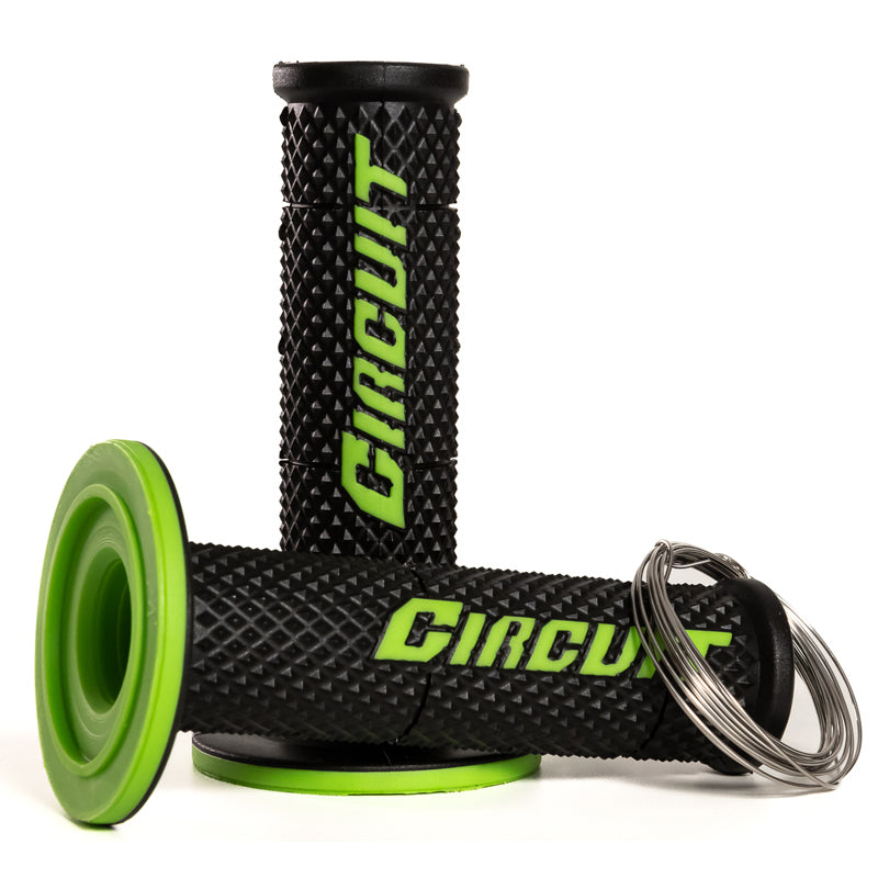 Puños Circuit V Negro / Verde
