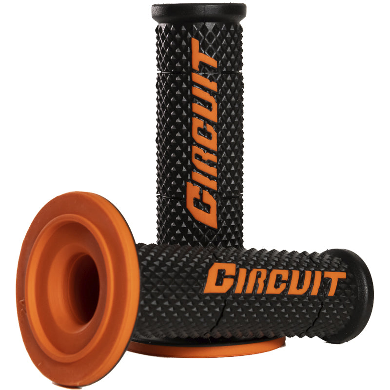 Puños Circuit V Negro / Naranja