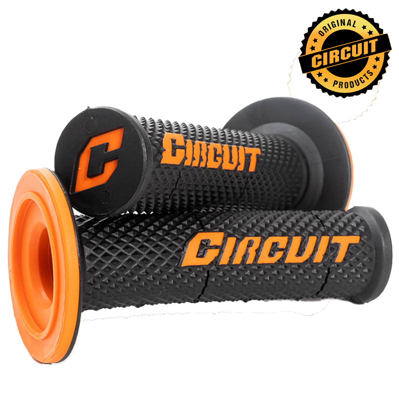 Puños Circuit V Negro / Naranja