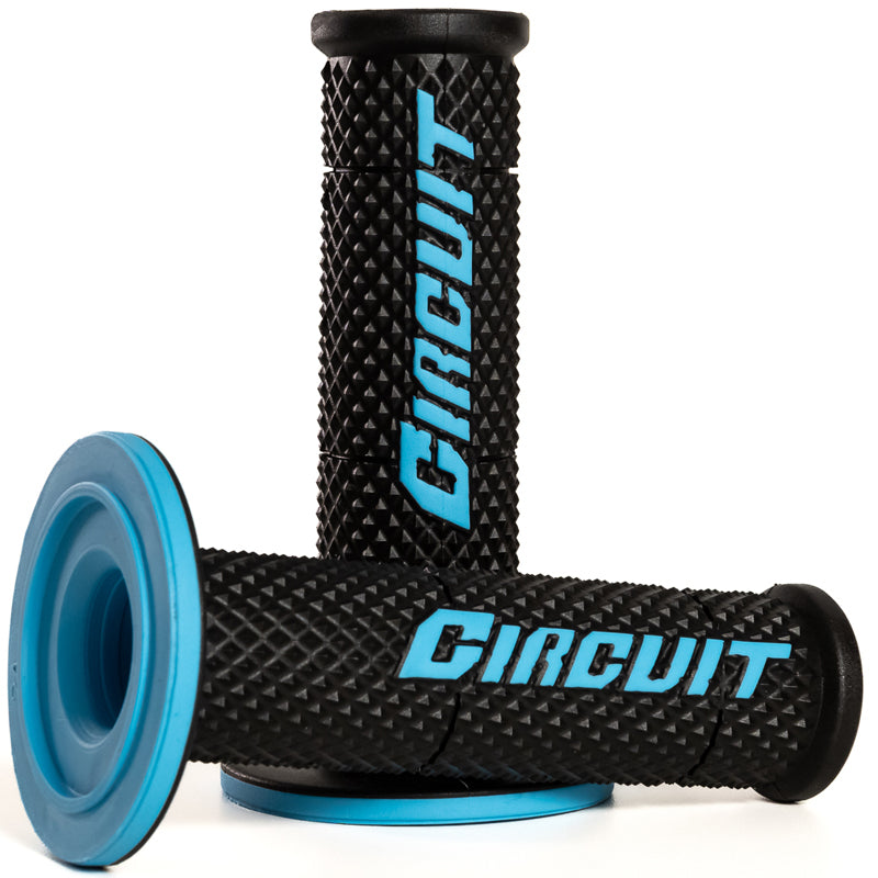 Puños Circuit V Negro / Azul