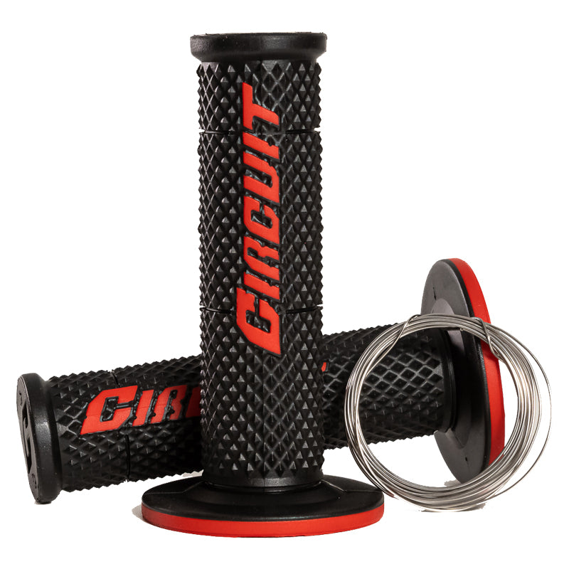 Puños Circuit V Negro / Rojo