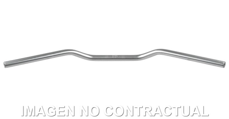 Manillar TRW Aluminio 22 mm Superbike Plata