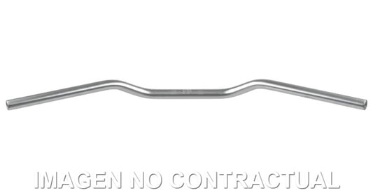 Manillar TRW Aluminio 22 mm Superbike Plata
