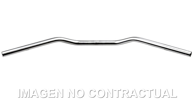 Manillar TRW Aluminio 22 mm Superbike Plata mate