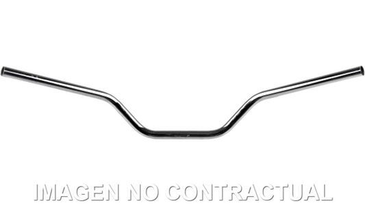 Manillar TRW Acero 22 mm Classic High cromado