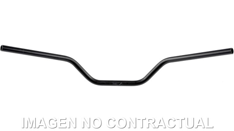 Manillar TRW Acero 22 mm Classic High negro