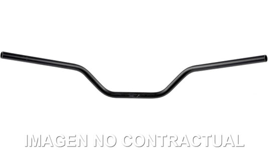 Manillar TRW Acero 22 mm Classic High negro