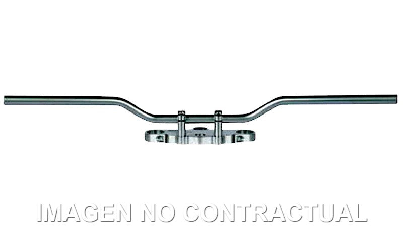 Manillar TRW acero 22 mm Speedfighter cromado