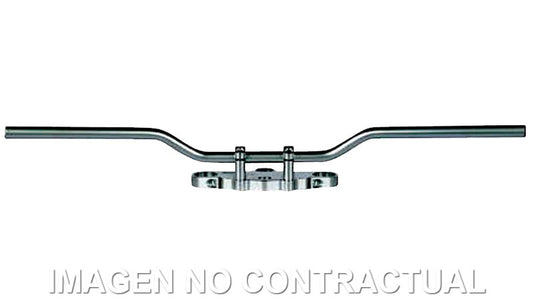 Manillar TRW acero 22 mm Speedfighter cromado