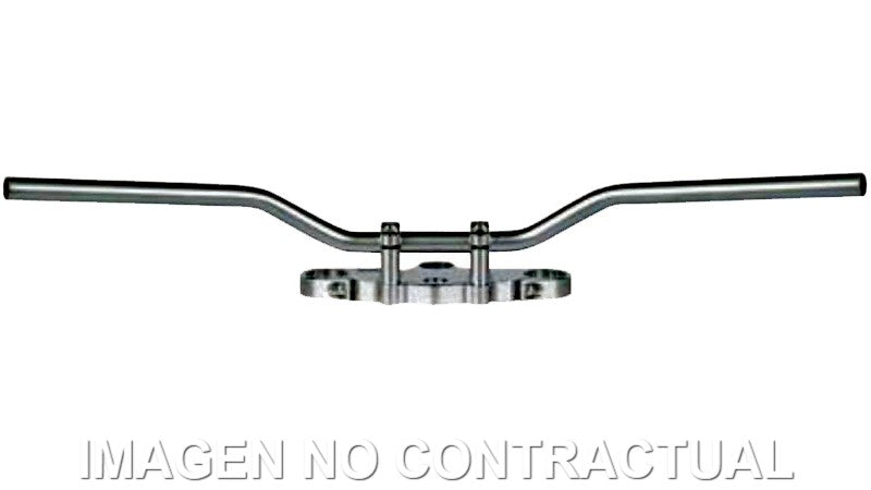 Manillar TRW acero 22 mm Superbike Elegance cromado