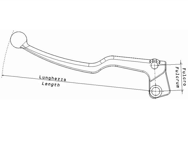 Maneta Domino con soporte F.24 ON ROAD