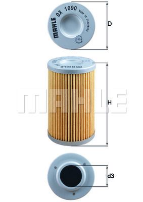 MAHLE FILTRO (OX1090)