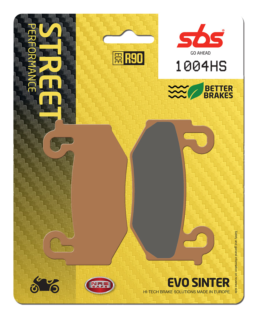 Pastilla de freno SBS P1004-HS