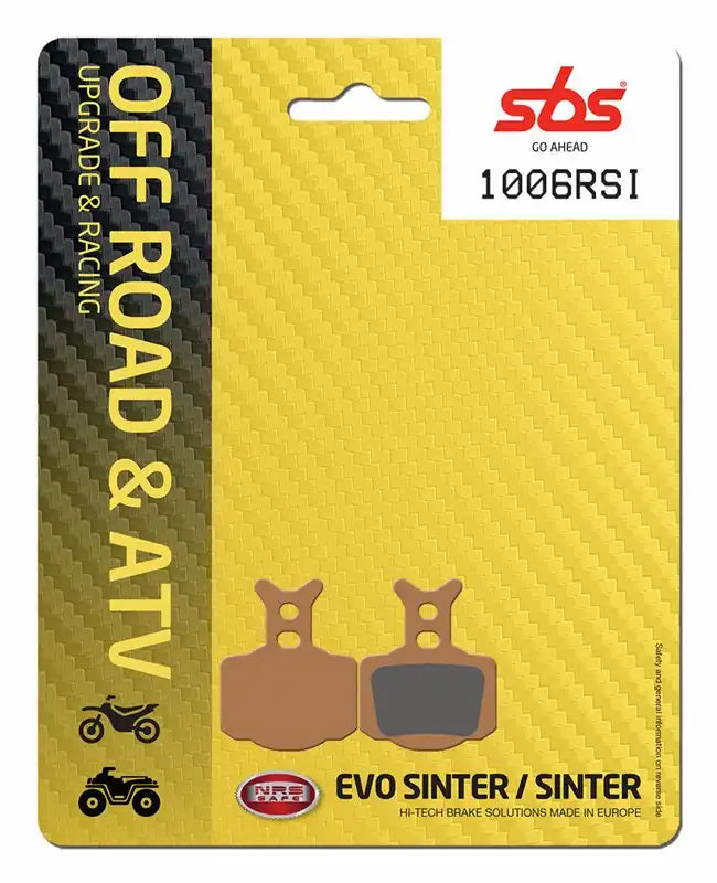 Pastilla de freno SBS P1006-RSI