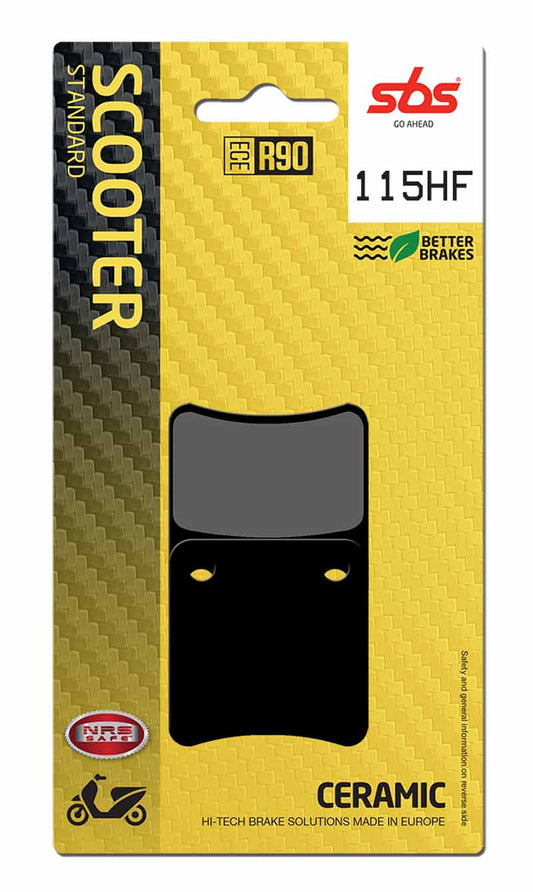 Pastilla de freno SBS P115-HF