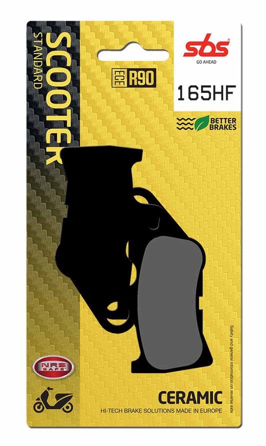 Pastilla de freno SBS P165-HF