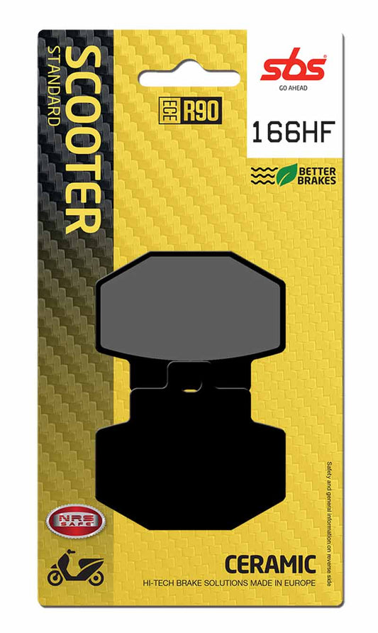 Pastilla de freno SBS P166-HF