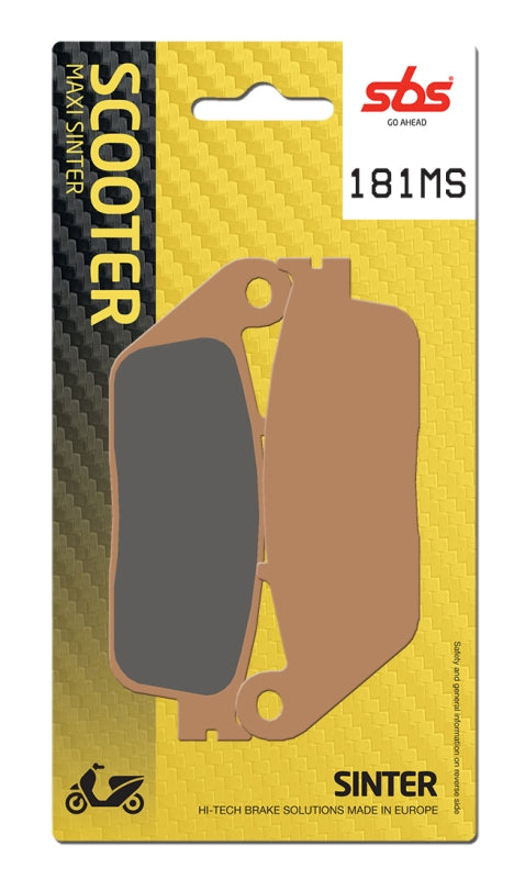 Pastilla de freno SBS P181-MS