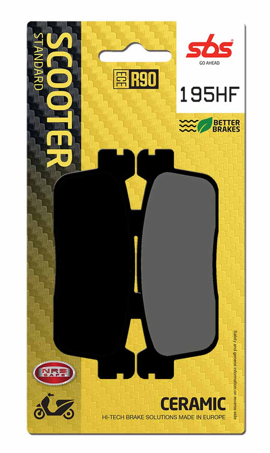 Pastilla de freno SBS P195-HF