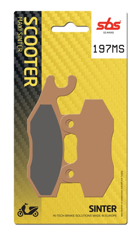 Pastilla de freno SBS P197-MS