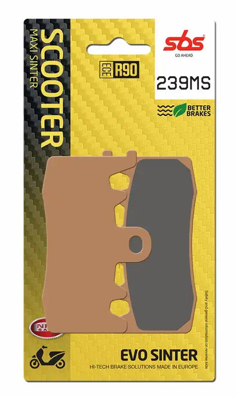 Pastilla de freno SBS P239-MS