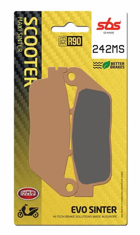 Pastilla de freno SBS P242-MS
