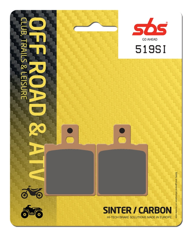 Pastilla de freno SBS P519-SI