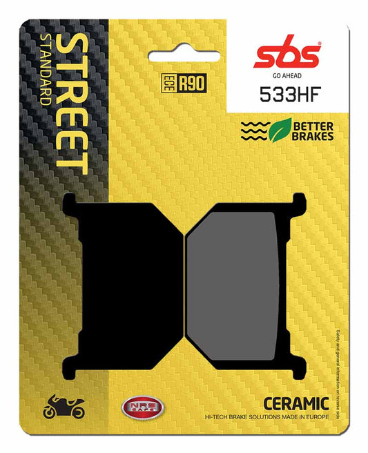 Pastilla de freno SBS P533-HF