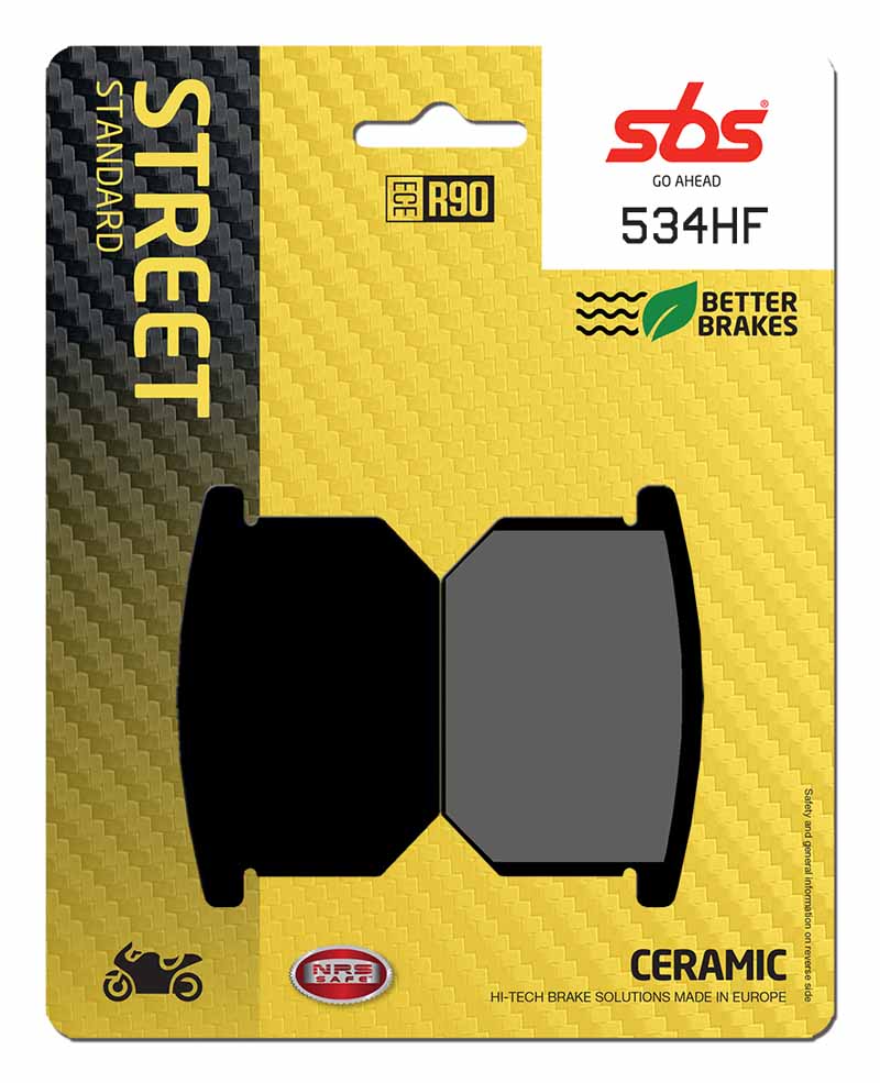 Pastilla de freno SBS P534-HF