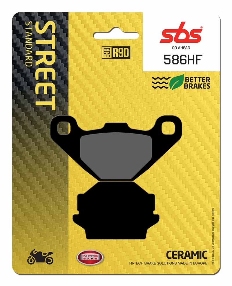 Pastilla de freno SBS P586-HF
