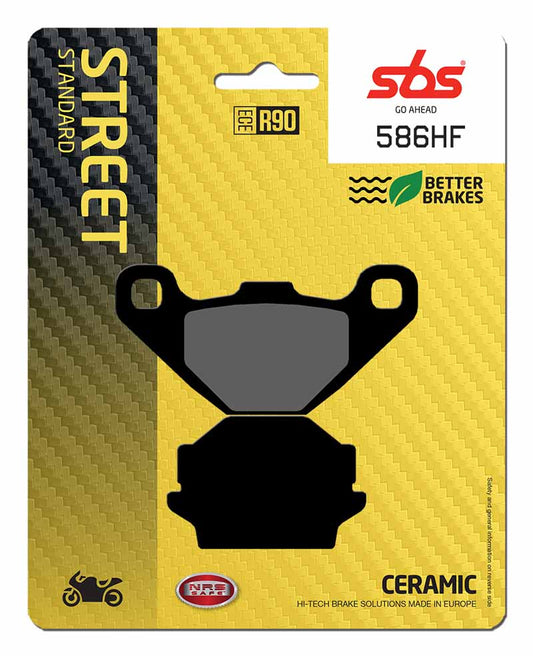 Pastilla de freno SBS P586-HF