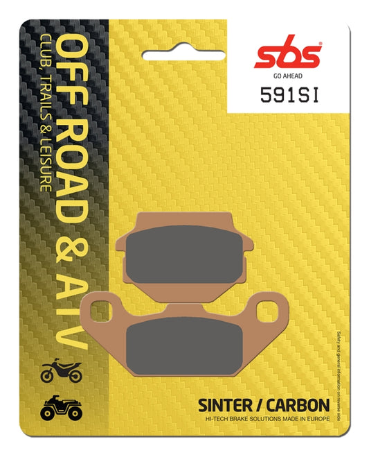 Pastilla de freno SBS P591-SI