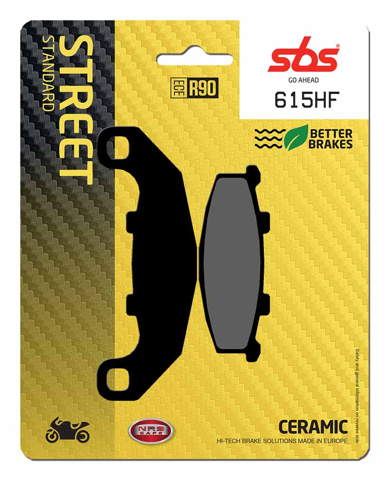 Pastilla de freno SBS P615-HF