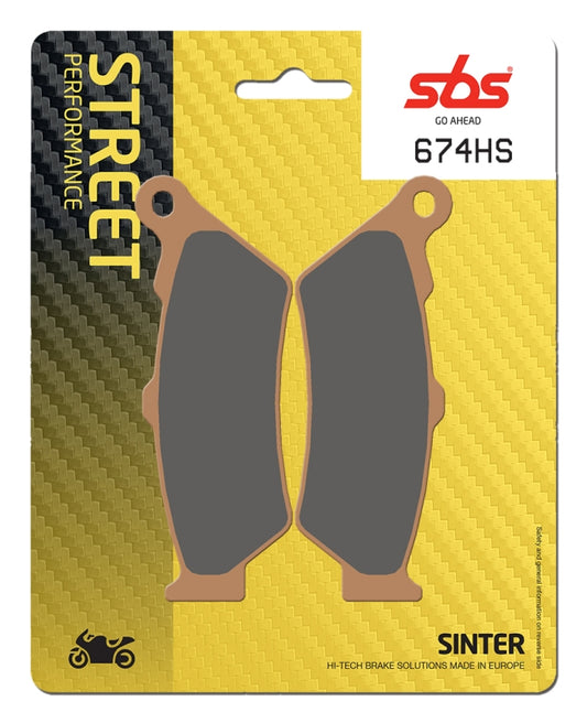 Pastilla de freno SBS P674-HS
