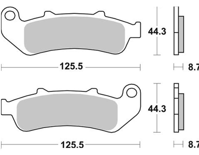 Pastilla de freno SBS P685-RQ