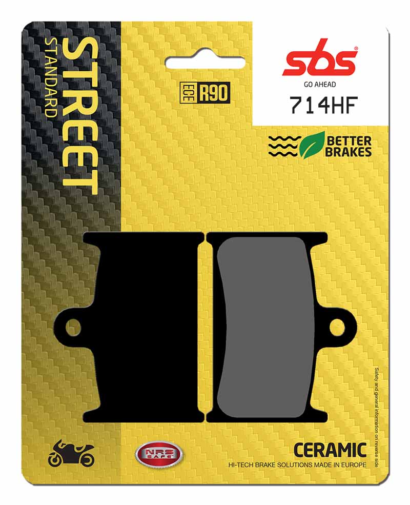 Pastilla de freno SBS P714-HF